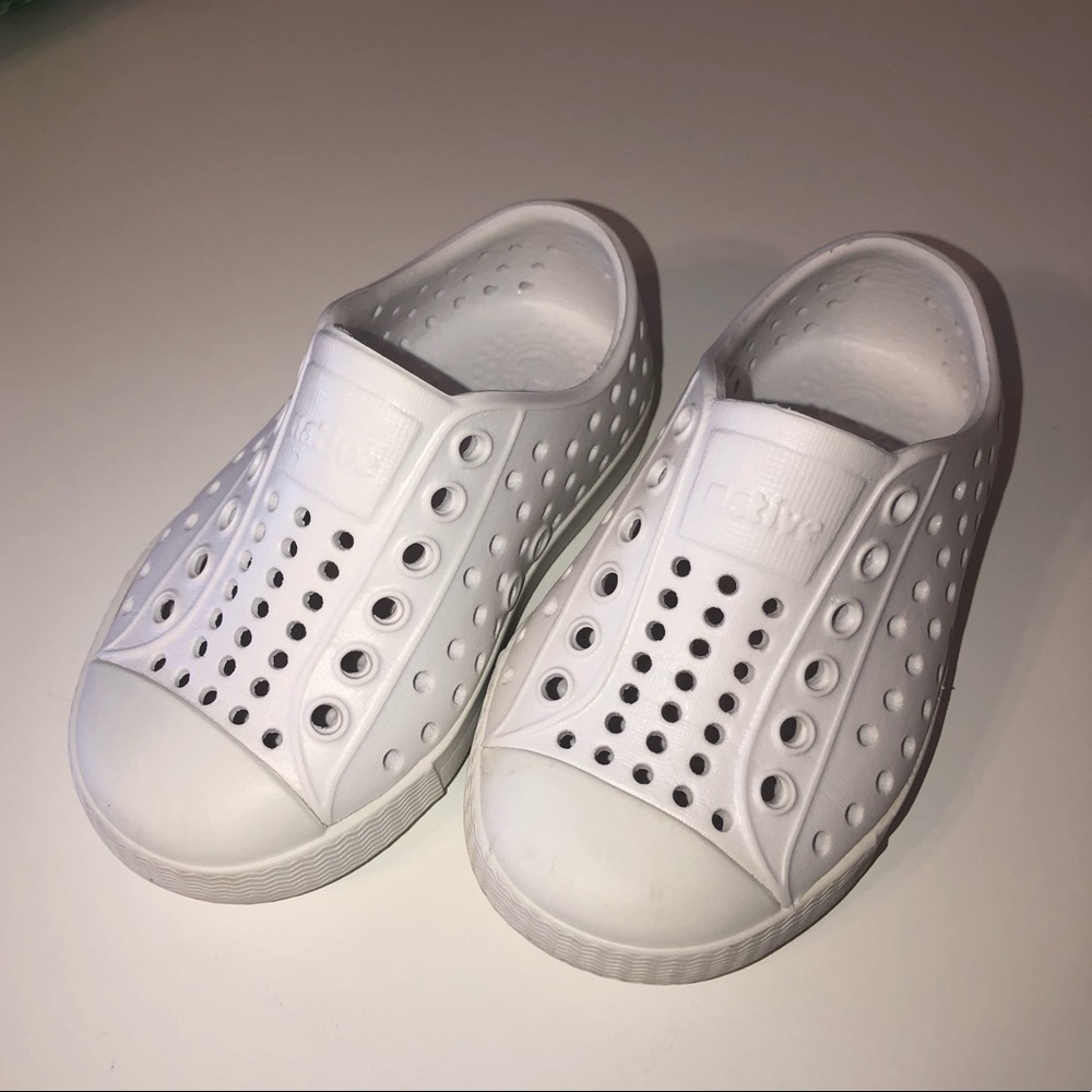 Native Shoes Jefferson Toddler White